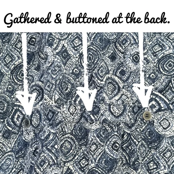 Christopher & Banks Roll Sleeve Top - Picture 11 of 16